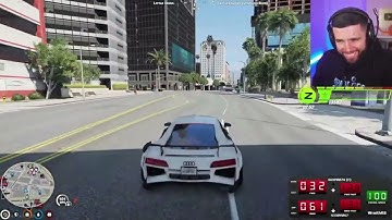 Tyme Reducer Shows Noah Scape Her R8 360 Spin | GTA RP NoPixel 3.0