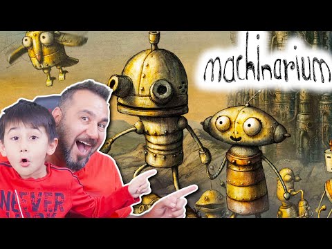 GİZEMLİ ROBOT ve GİZEMLİ ROBOT GEZEGENİ! | MACHINARIUM OYNUYORUZ #1