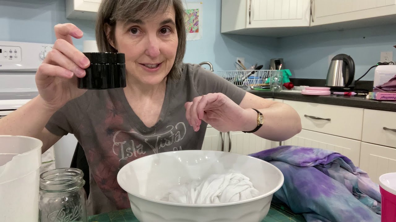 Tie Dye with Acid Dye