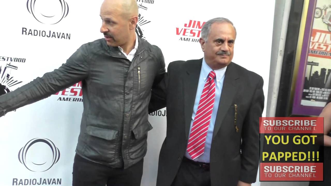 Marshall Manesh and Maz Jobrani at Comedian Maz Jobrani's Premiere Of Jimmy Vestvood Amerikan Hero a
