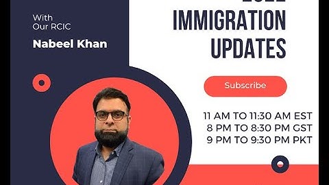 Misrepresentation For Canada Visa | Live Webinar with RCIC Lawyer Mr. Nabeel Khan 13th Feb 2022