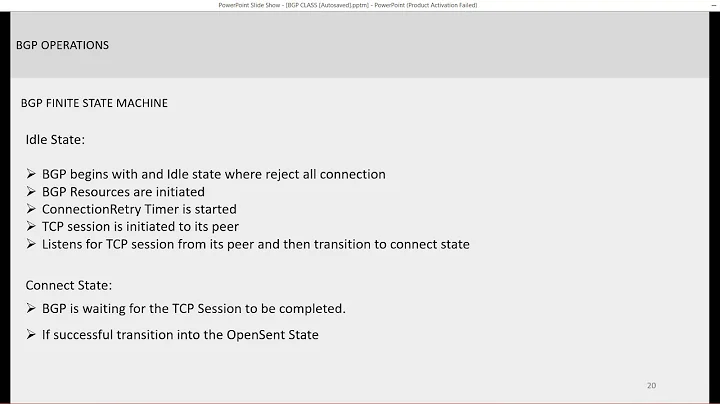 Basic Configuration of BGP on IOS and XR Routers