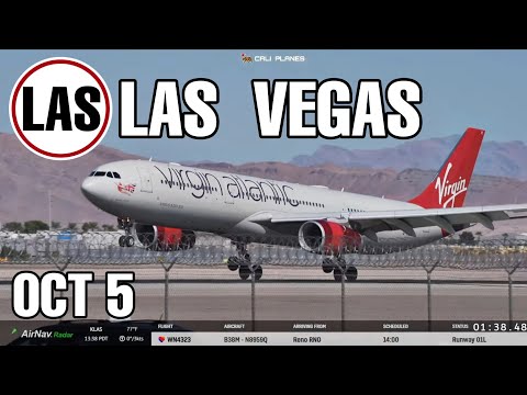 KLAS LIVE | OCTOBER 5, 2025 | Las Vegas Harry Reid Int Airport LIVE STREAM WEBCAM IRL