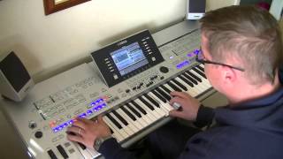 Elvis - Love me Tender - Yamaha Tyros 4 - HD - Cover chords