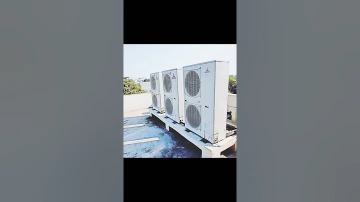 HVAC GURU VRF system outdoor unit Mitsubishi heavy duty #vrf