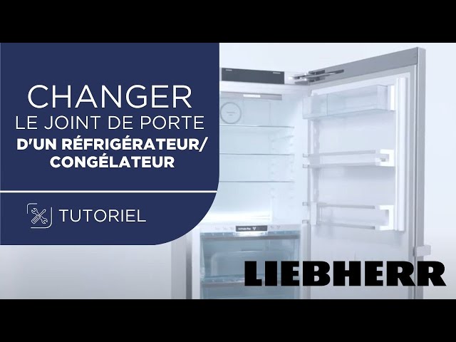 Comment remplacer le joint à clipser d'un réfrigérateur