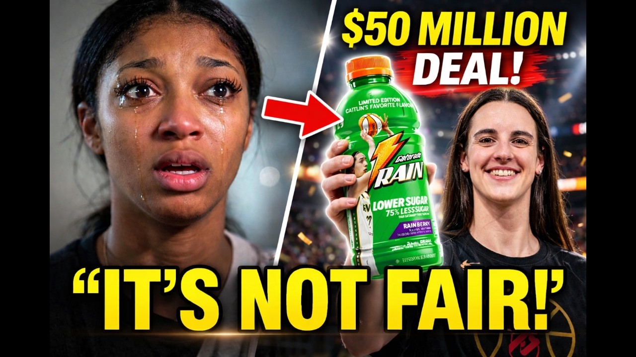 Caitlin Clark's $50M Gatorade Deal Has Angel Reese THROW MAJOR TANTRUM!