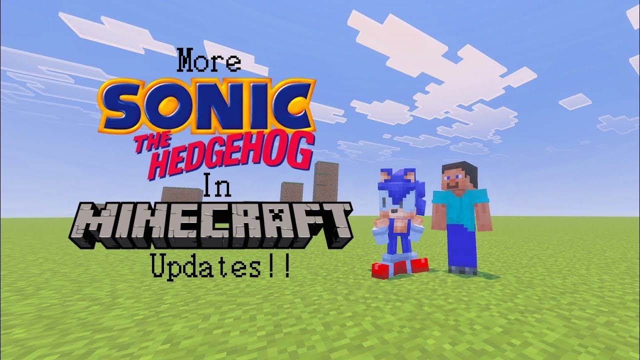 MORE UPDATES! in the Sonic in Minecraft addon!