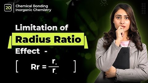 Limitations of radius ratio effect| limitations of radius ratio rule || inorganic chemistry