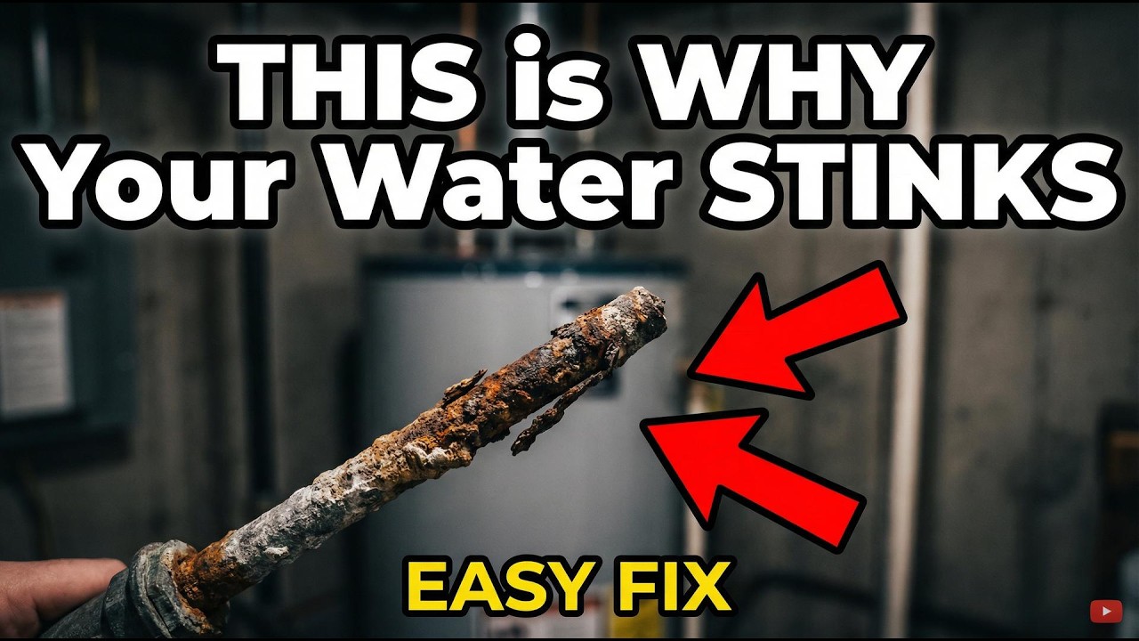 Hot Water Smells Like Rotten Eggs? This $30 Fix Works Instantly - YouTube