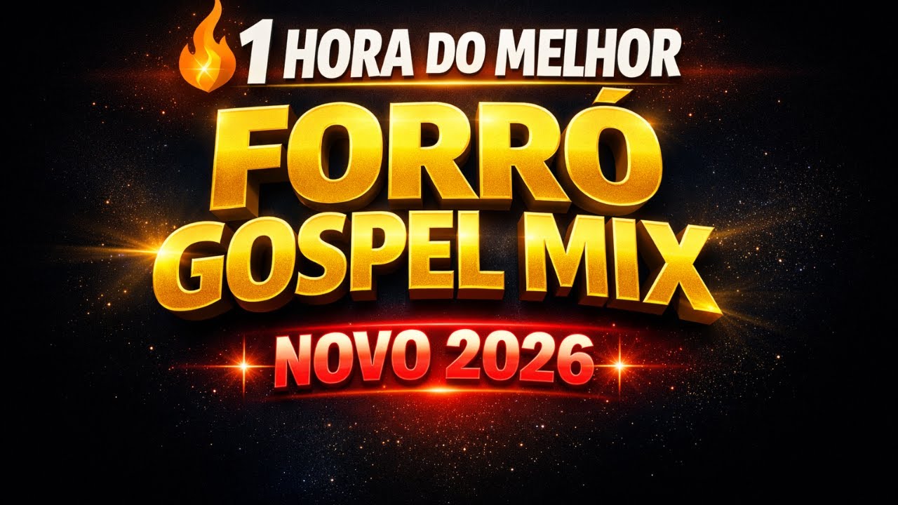 1 Hora do Melhor Forró Gospel Mix – Novo 2026  Louvor, Unção e Alegria que Vem do Céu
