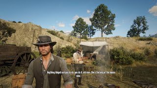 John Tells Uncle To Work (Beecher's Hope Dialogue Enhanced) | RDR2