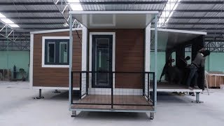 Container Home That Quickly Expands