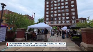 Local artists and businesses shine at Morgantown's Spring Art Walk
