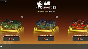 War Robots - Christmas 2020 Update & ALL Special Prizes Available to Win - Minos, Typhon, Sam Stone!
