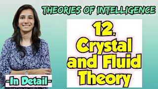 Crystal & Fluid Intelligence Theory By Cattell & Horn @InculcateLearning Theories of Intelligence