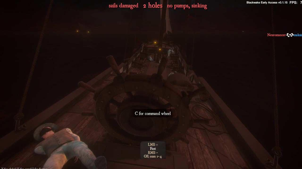 Dread's stream. Blackwake / 04.03.2017 [2]