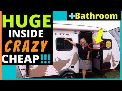 4 TOP SMALL CAMPERS WITH BATHROOMS (TAMPA RV SHOW)