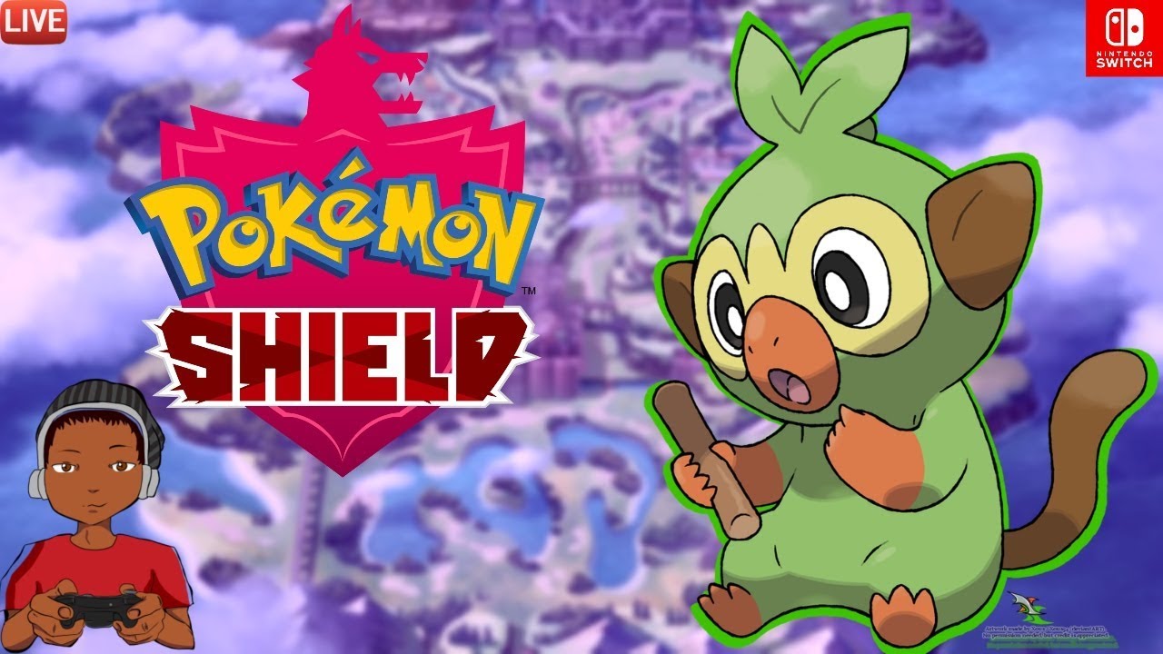 🔴LIVE: Pokémon Shield Blind Playthrough! #1 (Nintendo Switch)