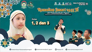 Ramadan Smart 1445 H - SD Muhammadiyah 1 Ngawi Kelas 1,2, \& 3