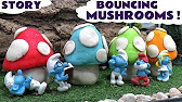 Play Doh Smurfs Plastic Surprise Eggs - YouTube