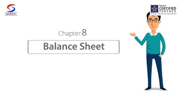 How to View & Analyse Balance Sheet in Tally.ERP 9 | Chapter 8 | SIPL Learning Hub