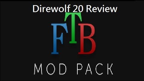 FTB Direwolf20 Mod Pack review w/ xgendartrey