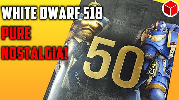 White Dwarf Magazine Issue 518 NOVEMBER 2025 - Page by Page Look - 50 YEARS of Games Workshop!