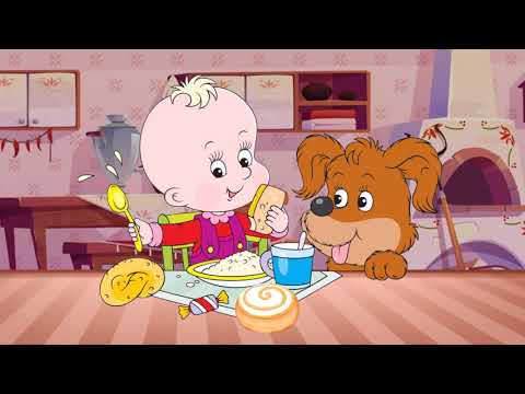 Потешки для самых маленьких 'Тушки-тутушки, пекла бабка ватрушки'