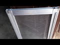 How to make net fiting aluminium window door