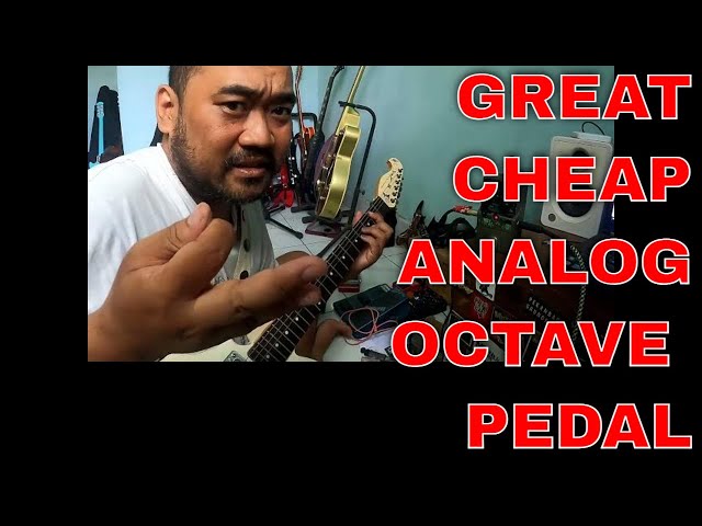 Pearl OC-07 Octaver - BEST CHEAP ANALOG OCTAVE PEDAL - YouTube