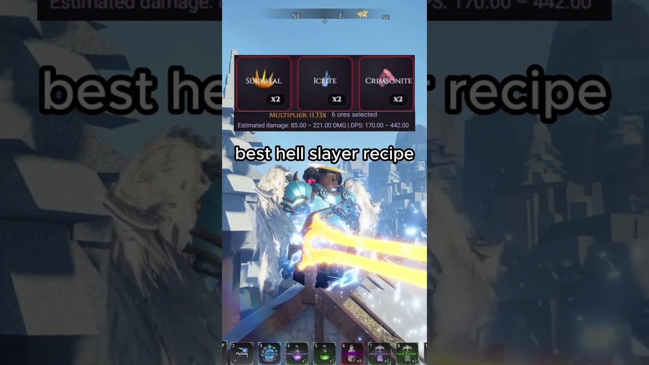 best recipe hell slayer to mid game 