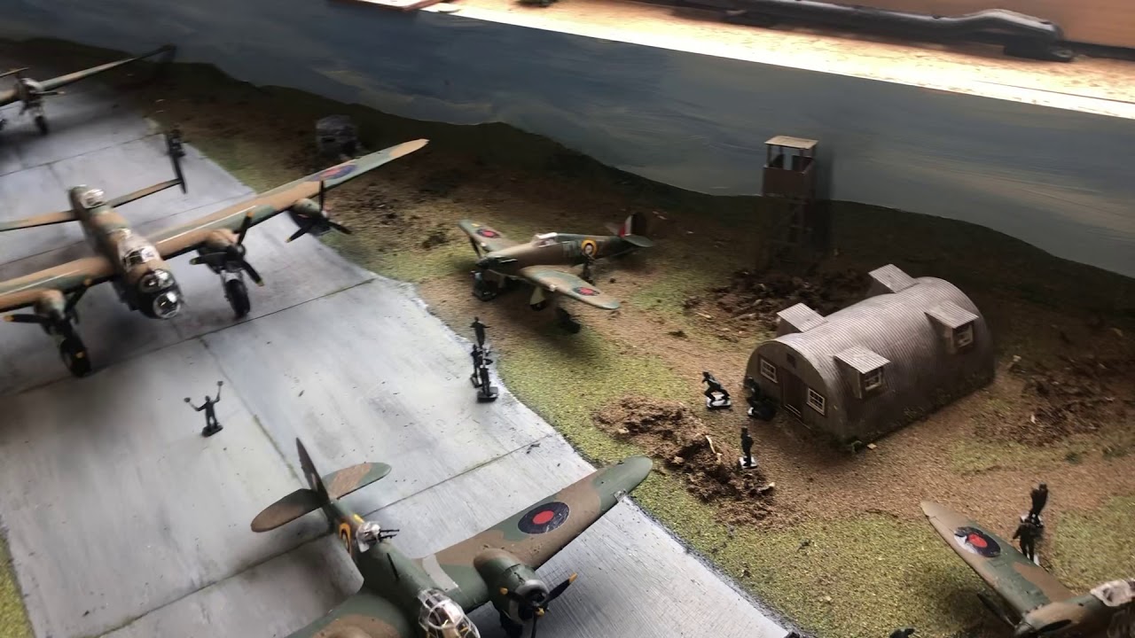 Model Airfield diorama YouTube