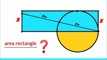 Can you find area of the Rectangle? | (Fun Geometry Problem) | #math #maths | #geometry