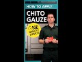How To Pack a Wound with ChitoGauze® | One Minute Demos | YouTube Shorts