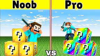 NOOB Vs PRO LUCKY BLOCK Challenge In Minecraft