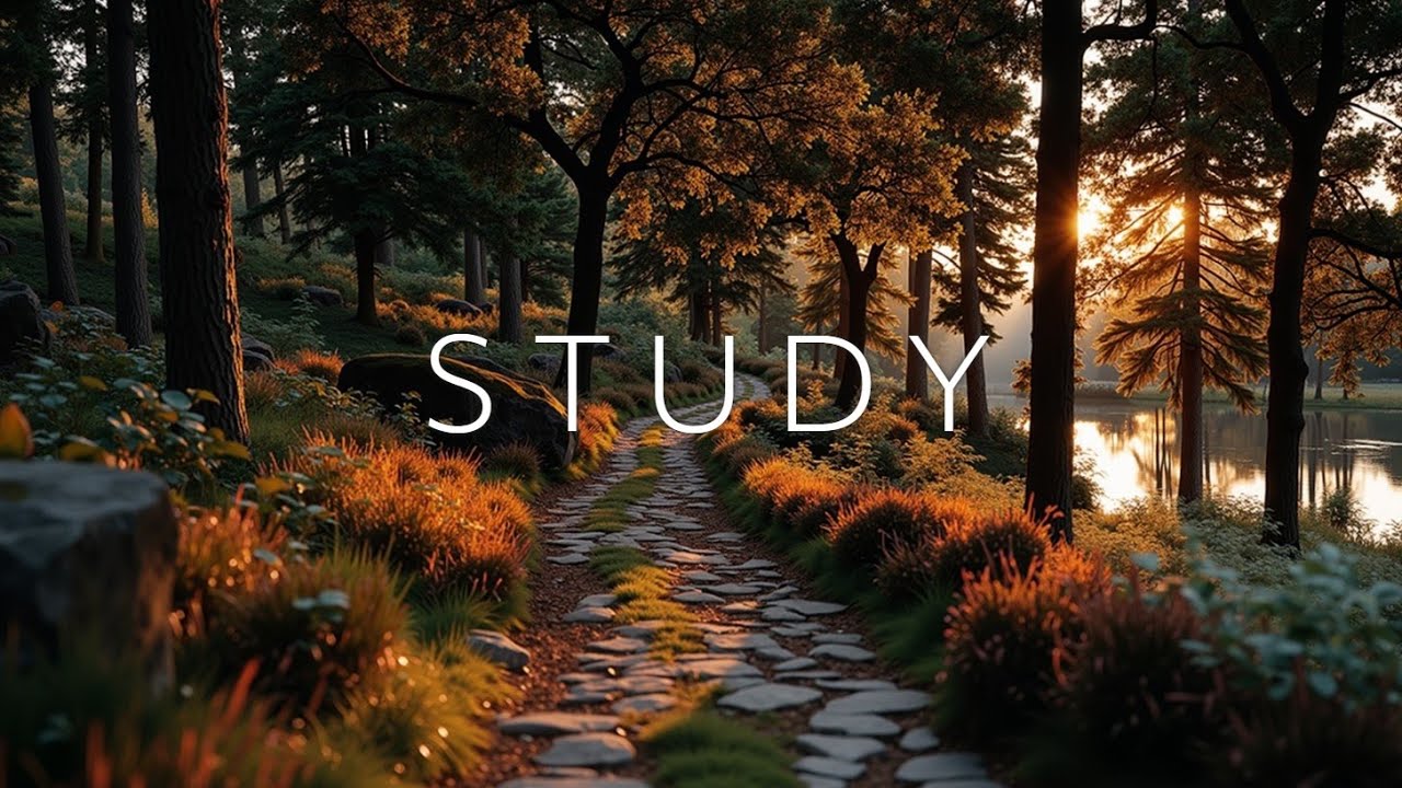 Спокойная лесная закатная фоновая музыка