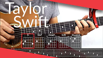 illicit affairs (Taylor Swift) Guitar Tutorial | Tab & Chords