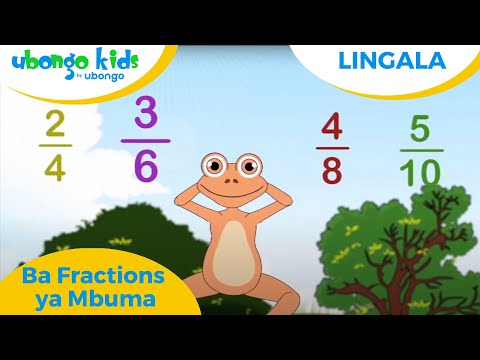 Lingala | Ba Fractions ya Mbuma | Ubongo Kids