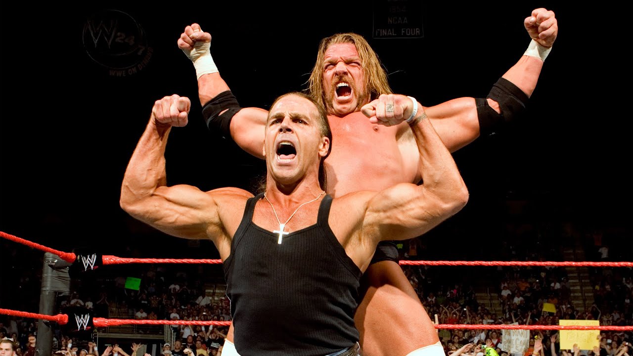 D-Generation X in 2006 as Shawn Michaels and Triple H battle The Spirit Squ...