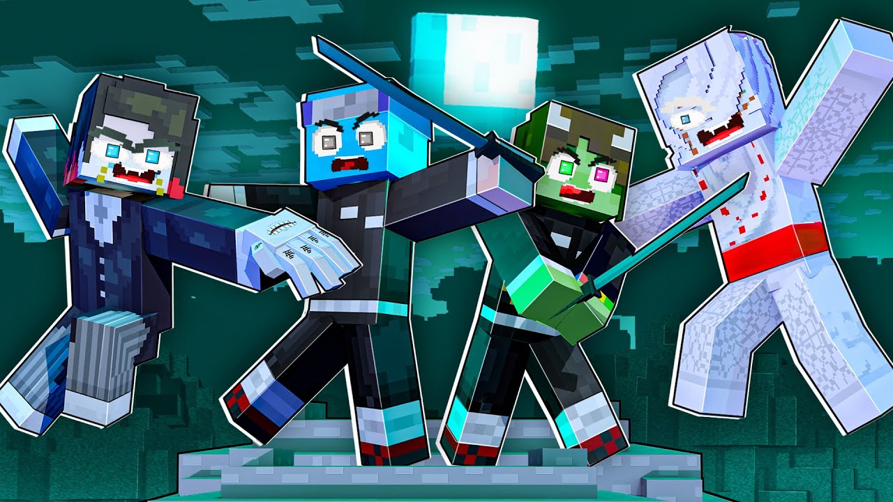 Veggie-Poo vs Lower Moon Demons (minecraft)