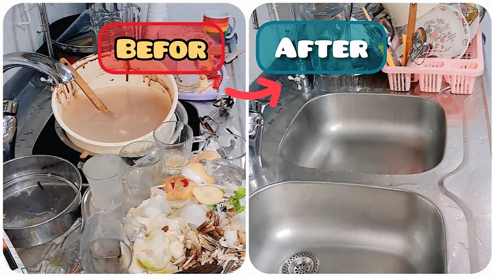 20 Minutes ASMR Cleaning | Relaxing Dishwashing, Glove & Water Sounds for Sleep#asmr 