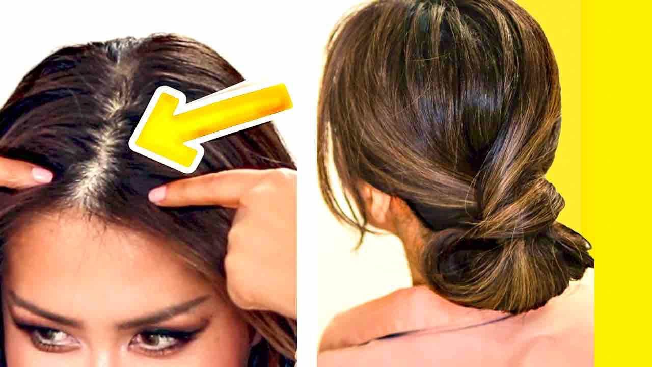 Updos For Short Fine Hair Youtube