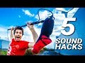 5 SOUND RECORDING HACKS