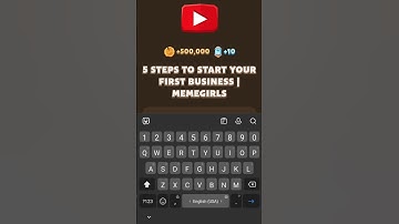 5 Step To Start Your First Business | MemeFi Video Code