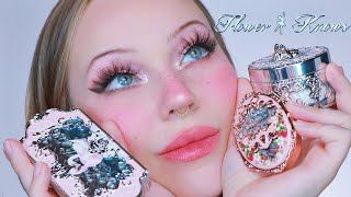 trying flower knows beauty / the prettiest makeup ever?
