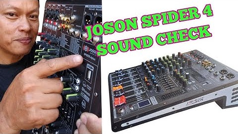 JOSON SPIDER 4 UNBOXING  SOUND CHECK  NA MALUPET
