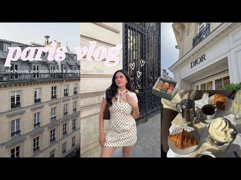 48 hours in paris 🇫🇷 | the louvre, cafes & shopping