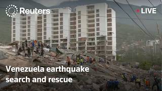 LIVE: Search for victims of Venezuela earthquakes in La Guaira