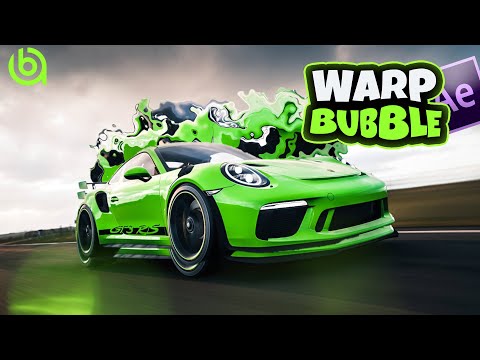 INSANE WARP BUBBLE EFFECT - AFTER EFFECTS